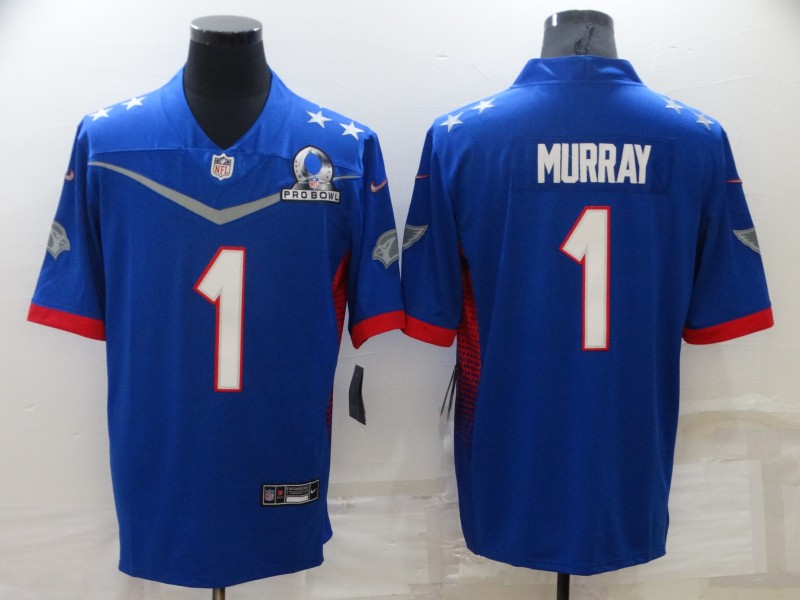 2022 Men DArizona Cardinals #1 Murray Nike blue Pro bowl Limited NFL Jersey